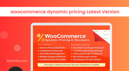 WooCommerce Dynamic Pricing Pro gpl