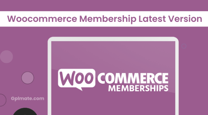 WooCommerce Memberships pro