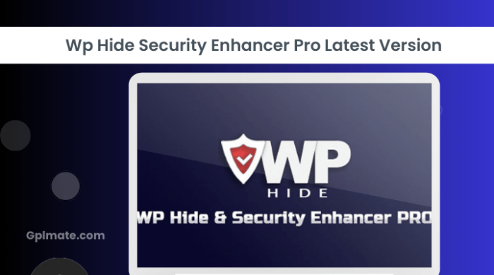 WP Hide & Security Enhancer Premium plugin gpl