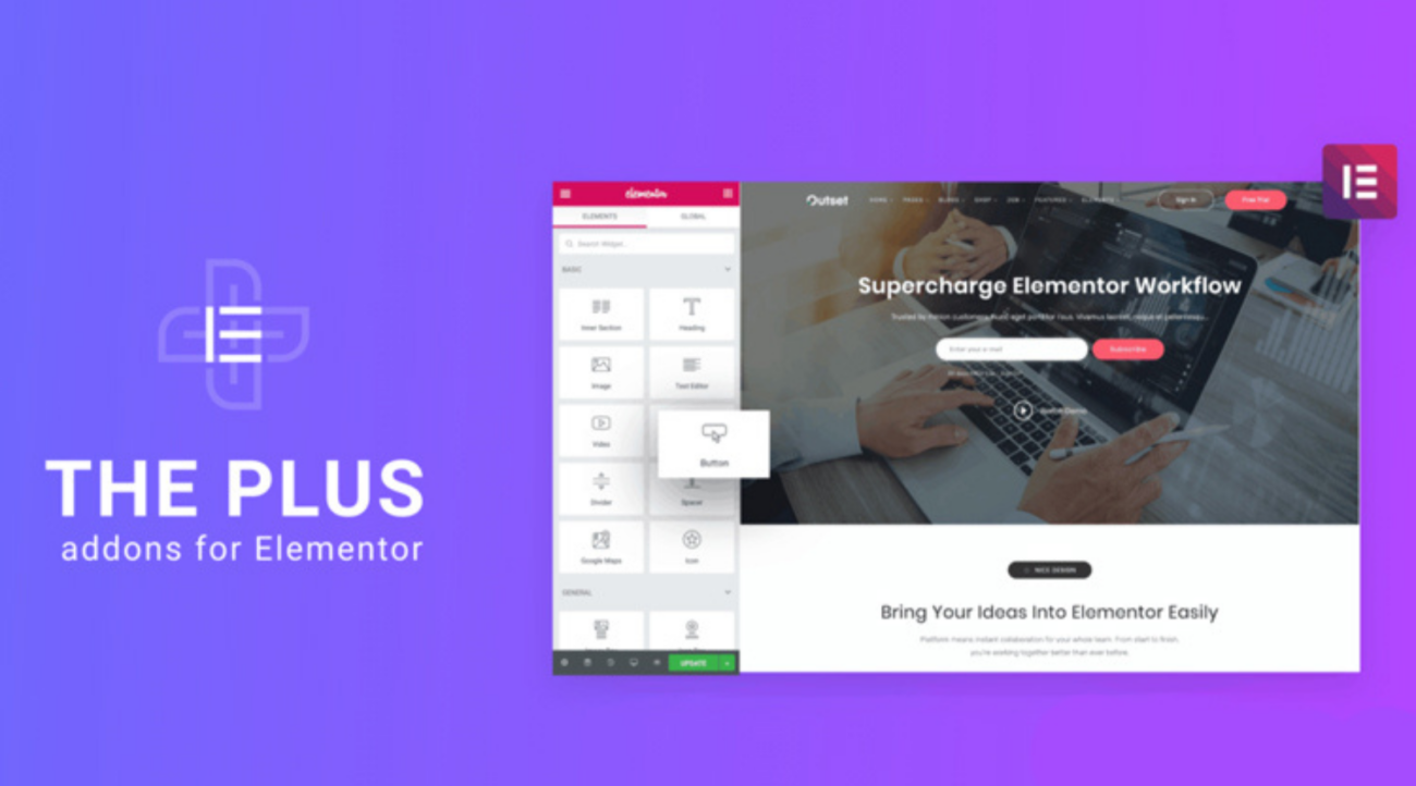 the plus addon elementor